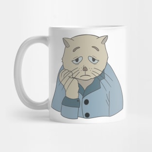 Depressed cat Mug